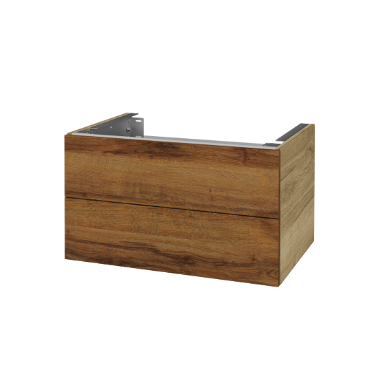 Doplňková skříňka pod desku DSD SZZ2 70 (výška 40 cm)  - D26 Ontario - D27 Cognac - Ne