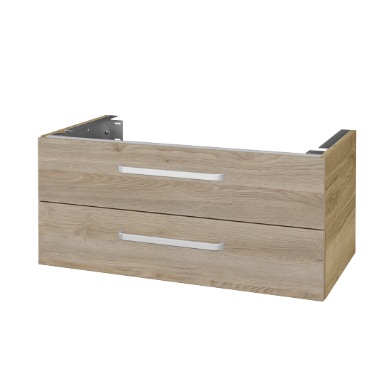 Doplňková skříňka pod desku DSD SZZ2 90 (výška 40 cm)  - D26 Ontario - Úchytka T01 - D17 Colorado - Ne