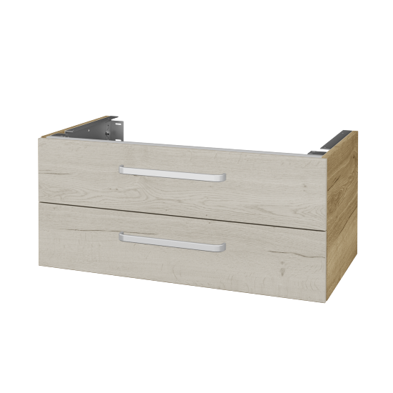 Doplňková skříňka pod desku DSD SZZ2 90 (výška 40 cm)  - D26 Ontario - Úchytka T01 - D28 Alberta - Ne