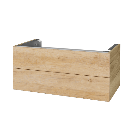 Doplňková skříňka pod desku DSD SZZ2 90 (výška 40 cm)  - D26 Ontario - D15 Nebraska - Ne