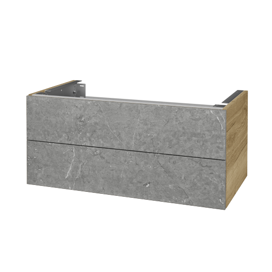 Doplňková skříňka pod desku DSD SZZ2 90 (výška 40 cm)  - D26 Ontario - D20 Galaxy - Ne