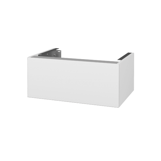 Doplňková skříňka pod desku DSD SZZ1 70 (výška 30 cm)  - N01 Bílá lesk - L01 Bílá vysoký lesk - Ne