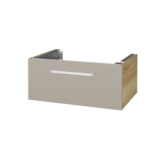 Doplňková skříňka pod desku DSD SZZ1 70 (výška 30 cm)  - D26 Ontario - Úchytka T01 - M05 Béžová mat - Ne