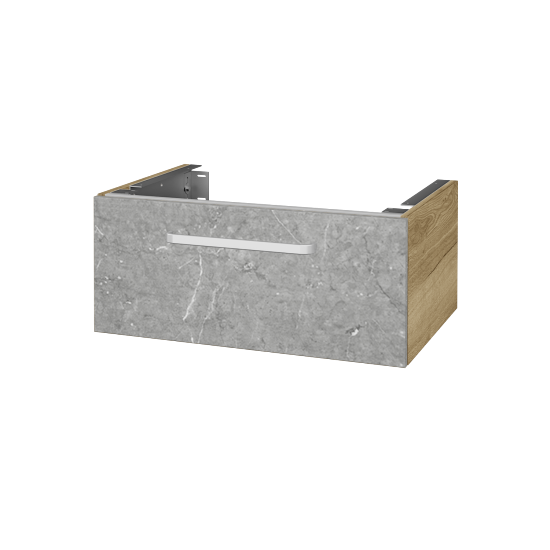 Doplňková skříňka pod desku DSD SZZ1 70 (výška 30 cm)  - D26 Ontario - Úchytka T01 - D20 Galaxy - Ne