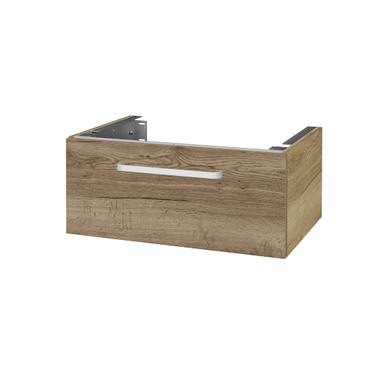 Doplňková skříňka pod desku DSD SZZ1 70 (výška 30 cm)  - D26 Ontario - Úchytka T01 - D21 Tobacco - Ne