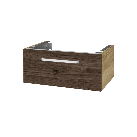 Doplňková skříňka pod desku DSD SZZ1 70 (výška 30 cm)  - D26 Ontario - Úchytka T01 - D25 Teak - Ne