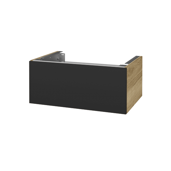 Doplňková skříňka pod desku DSD SZZ1 70 (výška 30 cm)  - D26 Ontario - N03 Graphite - Ne