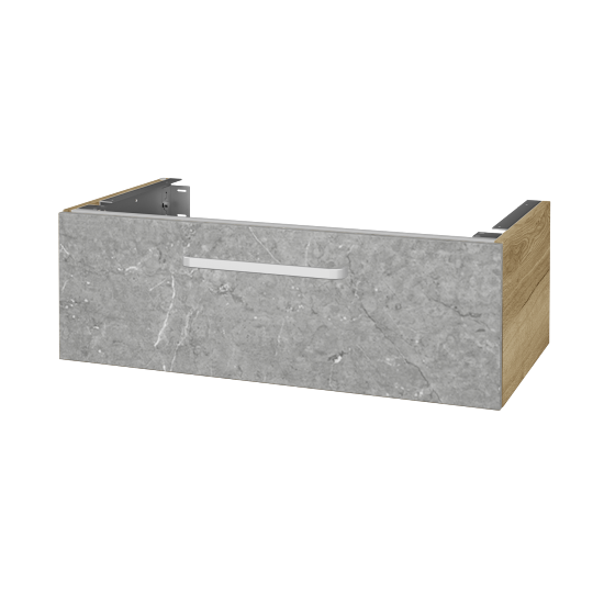 Doplňková skříňka pod desku DSD SZZ1 90 (výška 30 cm)  - D26 Ontario - Úchytka T01 - D20 Galaxy - Ne