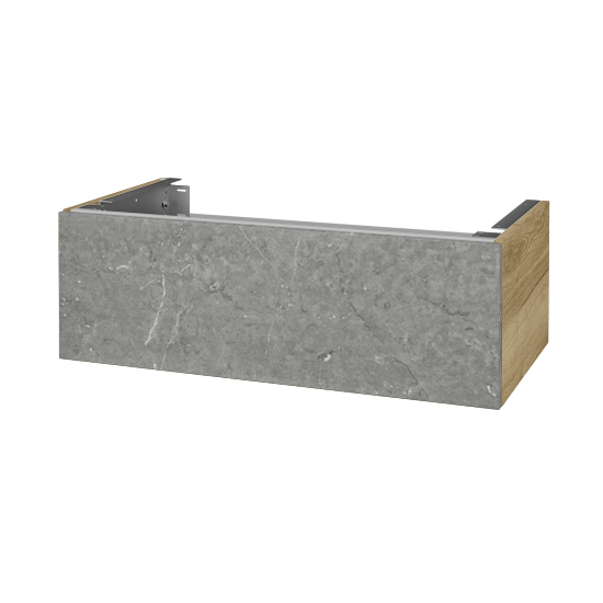 Doplňková skříňka pod desku DSD SZZ1 90 (výška 30 cm)  - D26 Ontario - D20 Galaxy - Ne