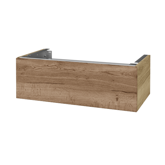 Doplňková skříňka pod desku DSD SZZ1 90 (výška 30 cm)  - D26 Ontario - D21 Tobacco - Ne