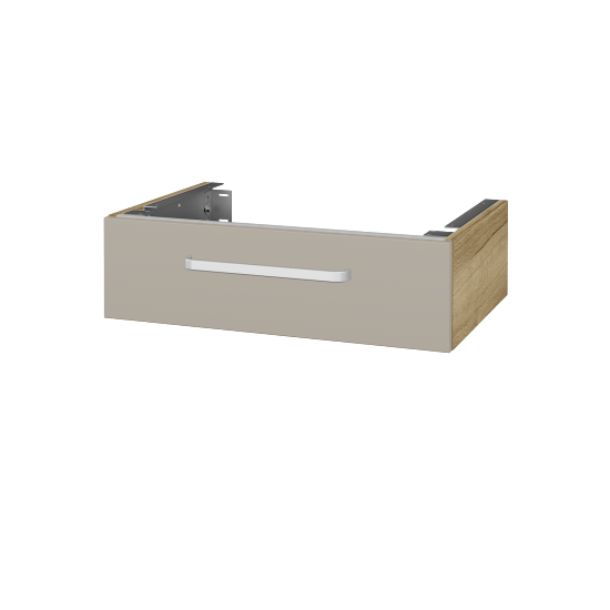 Doplňková skříňka pod desku DSD SZZ 70 (výška 20 cm)  - D26 Ontario - Úchytka T01 - L04 Béžová vysoký lesk - Ne