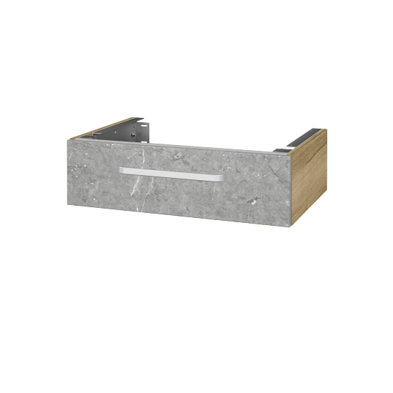 Doplňková skříňka pod desku DSD SZZ 70 (výška 20 cm)  - D26 Ontario - Úchytka T01 - D20 Galaxy - Ne