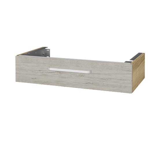 Doplňková skříňka pod desku DSD SZZ 90 (výška 20 cm)  - D26 Ontario - Úchytka T01 - D05 Oregon - Ne