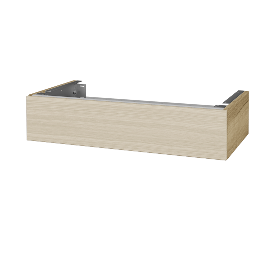 Doplňková skříňka pod desku DSD SZZ 90 (výška 20 cm)  - D26 Ontario - D04 Dub - Ne