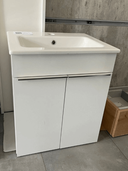 Výprodej 426 - umyvadlová skříňka RAPID SZD2 50 N01/N01 + um. Altero 50  - 