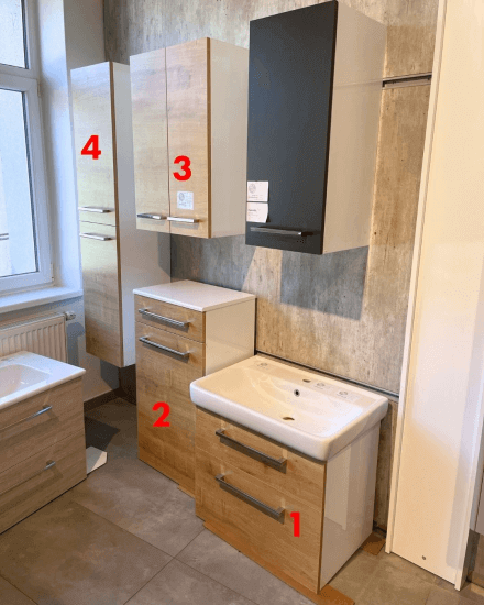 Výprodej 499 - Koupelnový set Q MAX  - 