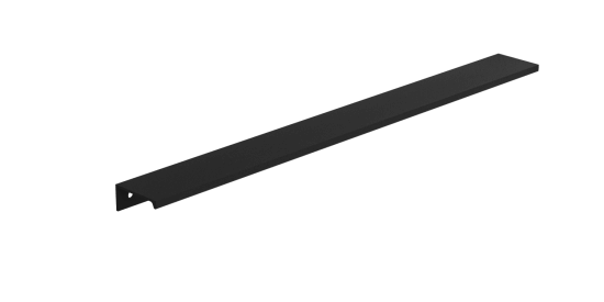 Nábytková úchytka T07 - černá mat lak, 470 mm  - 