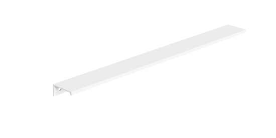 Nábytková úchytka T08 - bílá mat, 470 mm  - 