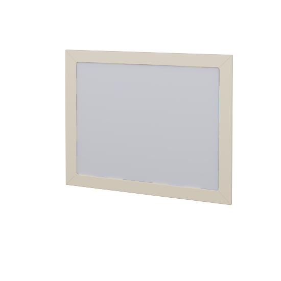 Zrcadlo ANTIK ZC 90  - L19 Cream vysoký lesk