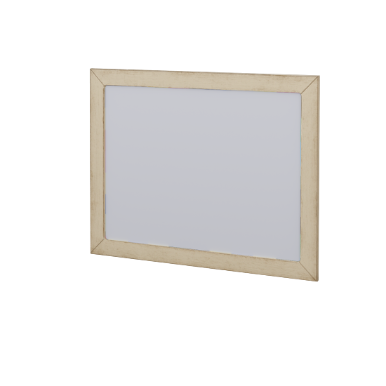 Zrcadlo ANTIK ZC 90  - M22 Cream mat patina