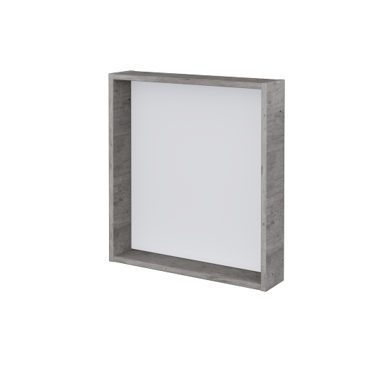 Zrcadlo THERA ZCO 60  - D01 Beton
