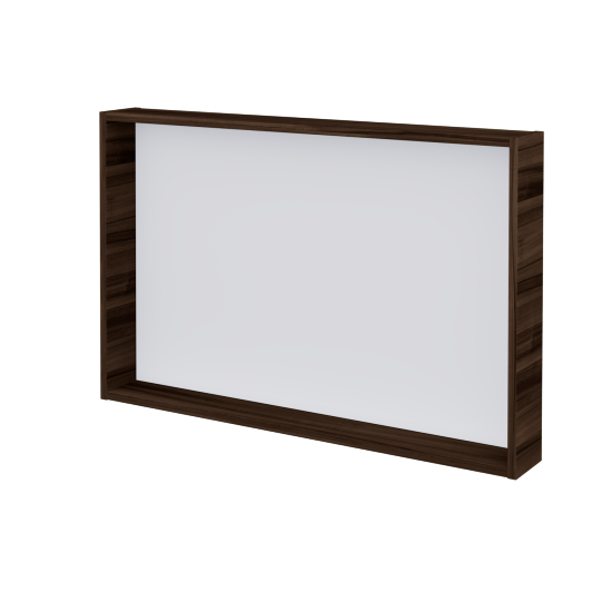 Zrcadlo THERA ZCO 100  - D06 Ořech