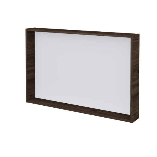 Zrcadlo THERA ZCO 100  - D25 Teak