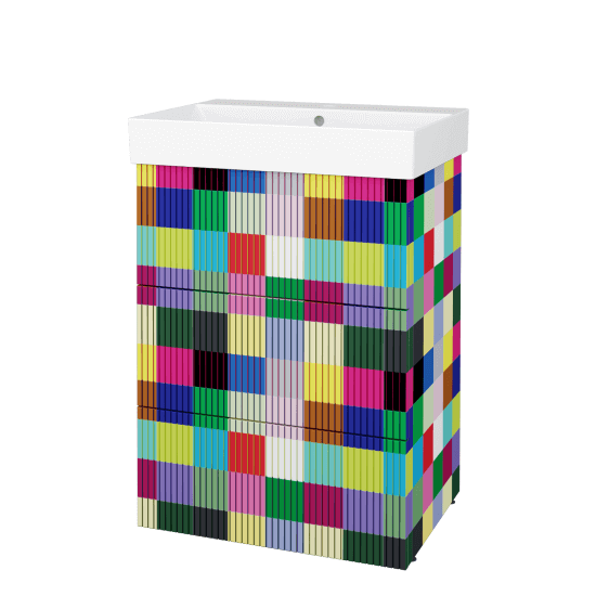 Skříňka pod umyvadlo FLOOR SUZ3 60  - Individuální odstín dle RAL/NCS - Individuální odstín dle RAL/NCS - Ano