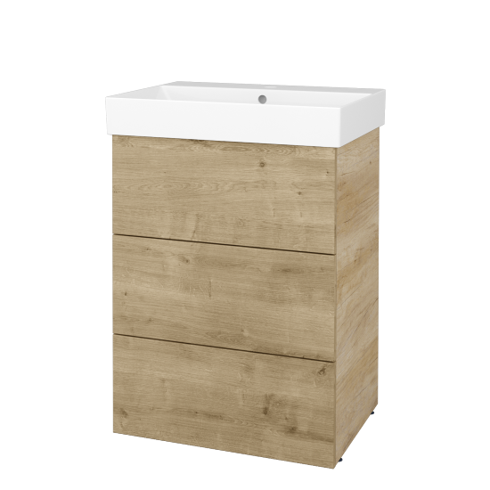 Skříňka pod umyvadlo FLOOR SUZ3 60  - D15 Nebraska - D09 Arlington - Ne