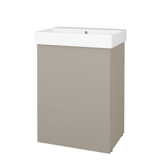 Skříňka pod umyvadlo FLOOR SUD 60  - L04 Béžová vysoký lesk - L04 Béžová vysoký lesk - Levé - Ne