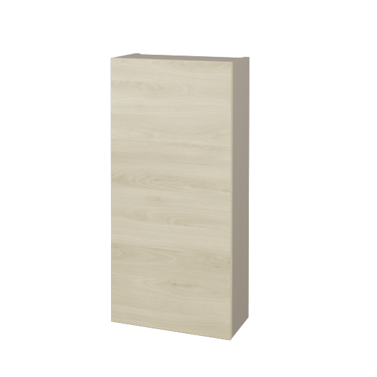 Horní skříňka FLOOR SYD 40  - L04 Béžová vysoký lesk - D24 Ohio - Levé - Ne