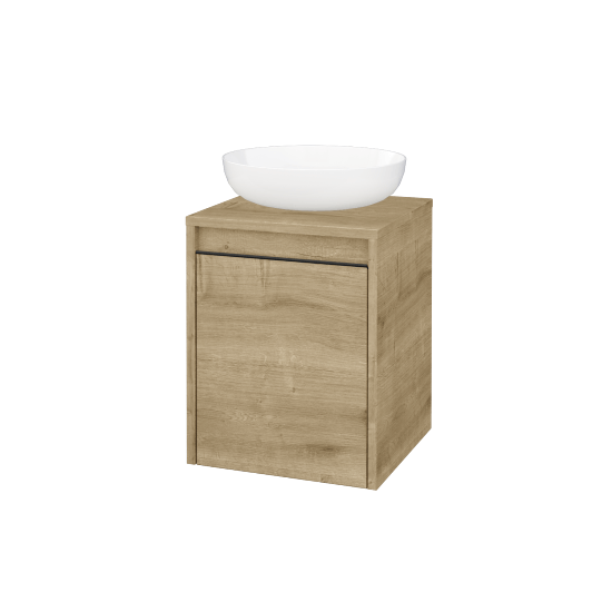 Skříňka pod umyvadlo VISIT SZD 40 (pro umyvadlo Kaldewei Miena)  - D09 Arlington - Úchytka T33 - D09 Arlington - Levé - Ne