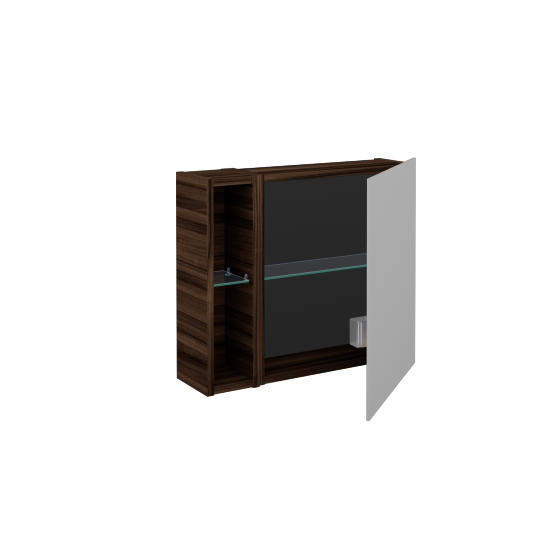 Jednodveřová galerka AVANTI GAEOL 60  - D06 Ořech