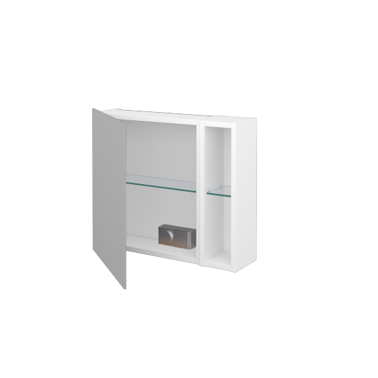 Jednodveřová galerka AVANTI GAEOP 60  - N01 Bílá lesk