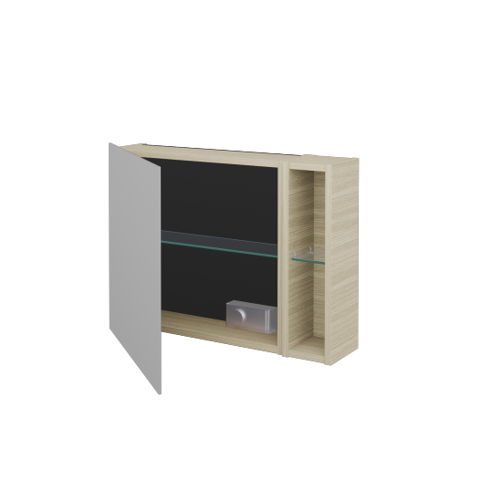 Jednodveřová galerka AVANTI GAEOP 70  - D04 Dub