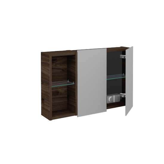 Dvoudveřová galerka AVANTI GA2EOL 80  - D25 Teak