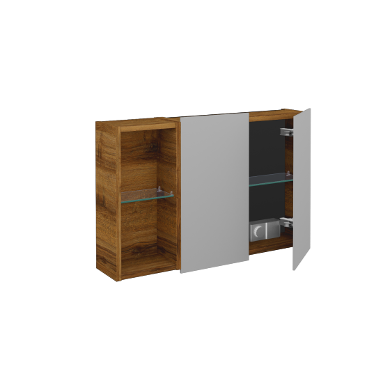 Dvoudveřová galerka AVANTI GA2EOL 80  - D27 Cognac
