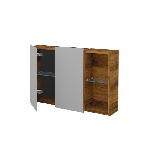 Dvoudveřová galerka AVANTI GA2EOP 80  - D27 Cognac