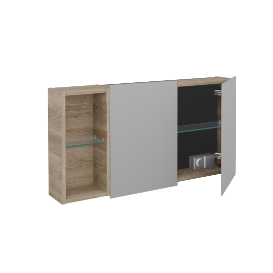 Dvoudveřová galerka AVANTI GA2EOL 100  - D17 Colorado