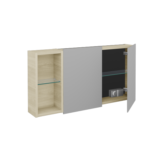 Dvoudveřová galerka AVANTI GA2EOL 100  - D24 Ohio