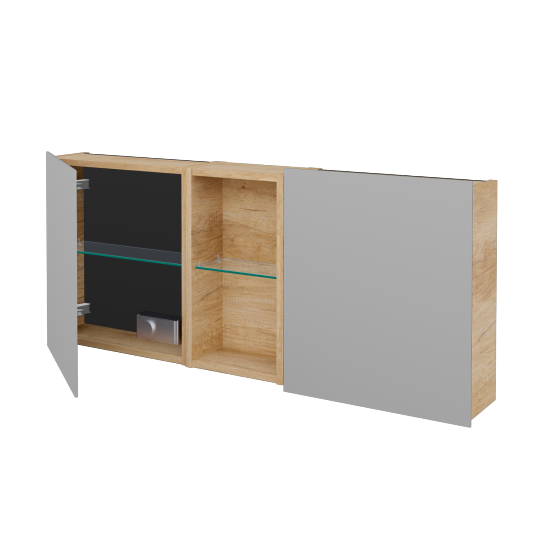 Dvoudveřová galerka AVANTI GA2EO 120  - D15 Nebraska