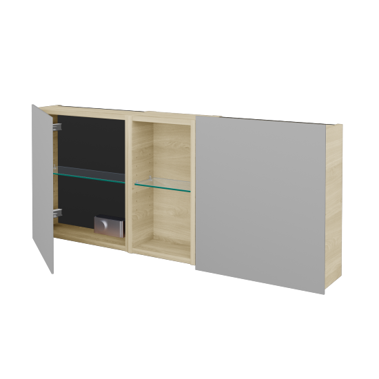 Dvoudveřová galerka AVANTI GA2EO 120  - D24 Ohio