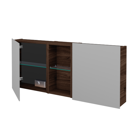 Dvoudveřová galerka AVANTI GA2EO 120  - D25 Teak