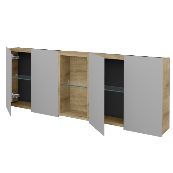 Čtyřdveřová galerka AVANTI GA4EO 140  - D09 Arlington