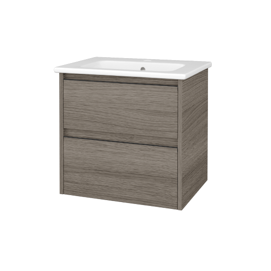 Skříňka pod umyvadlo BONO SZZ2 60 (umyvadlo Euphoria)