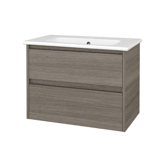 Skříňka pod umyvadlo BONO SZZ2 80 (umyvadlo Euphoria)