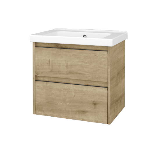 Skříňka pod umyvadlo BONO SZZ2 65 (umyvadlo Harmonia)  - D09 Arlington - Úchytka T33 - D09 Arlington