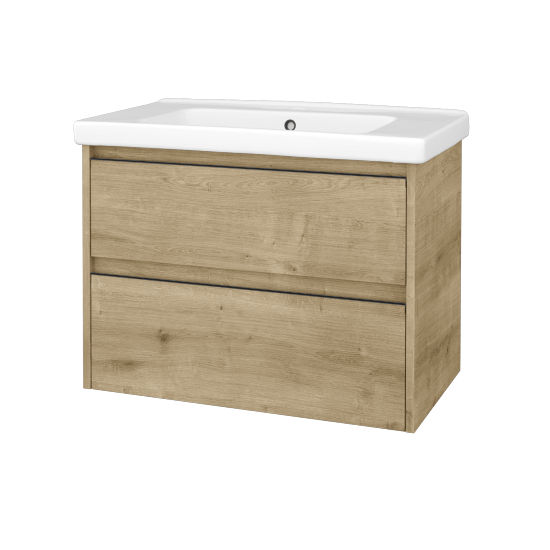 Skříňka pod umyvadlo BONO SZZ2 80 (umyvadlo Harmonia)  - D09 Arlington - Úchytka T33 - D09 Arlington