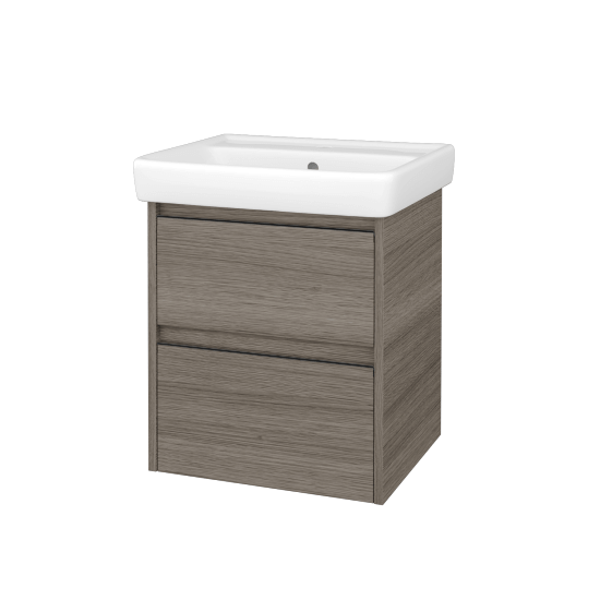 Skříňka pod umyvadlo BONO SZZ2 55 (umyvadlo Q)