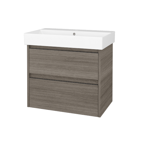 Skříňka pod umyvadlo BONO SZZ2 70 (umyvadlo Glance)